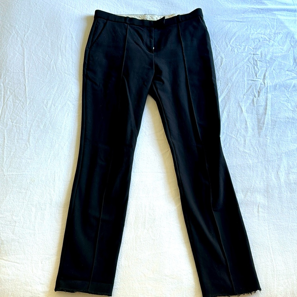 The Row black slim leg trouser size 8